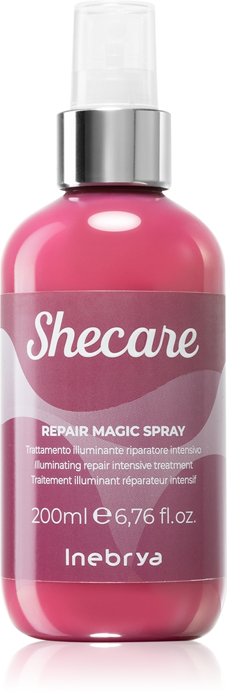 

Shecare восстанавливающий волшебный спрей для сильно поврежденных волос Inebrya, 200 мл