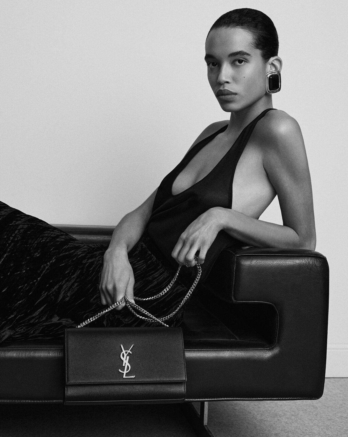 Культовая сумка Kate  Saint Laurent, бежевый — фото 2