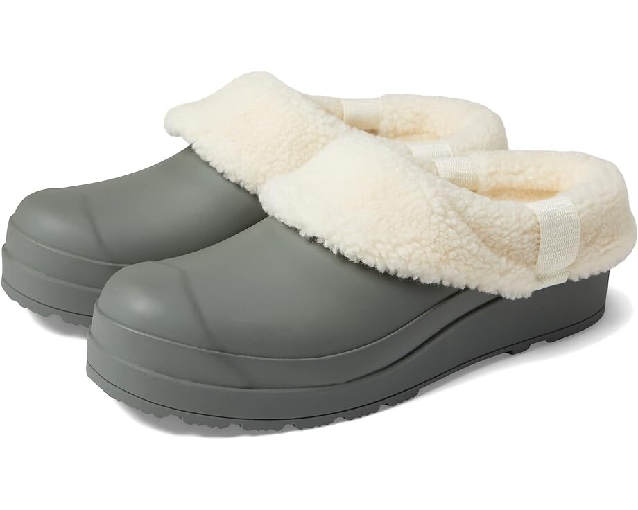 

Сабо Hunter Play Sherpa Insulated Clog, цвет Urban Grey