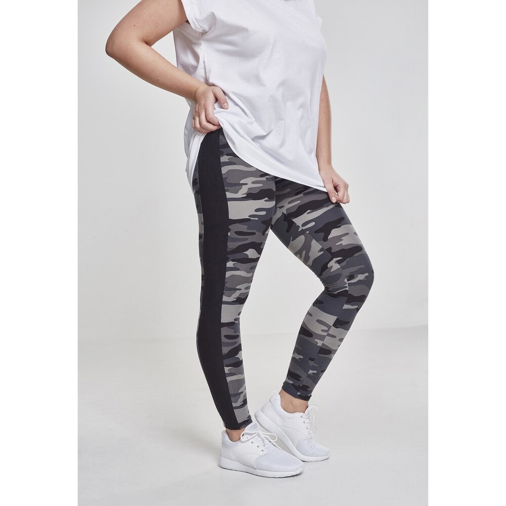

Леггинсы Urban Classics Stripe Gt, черный