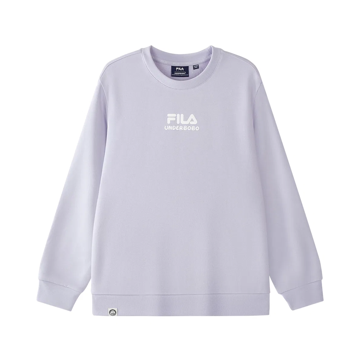 Свитшот детский спортивный FILA KIDS светло-фиолетовый
