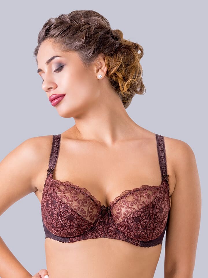 

Бюстгальтер на косточках Valea, коричневый