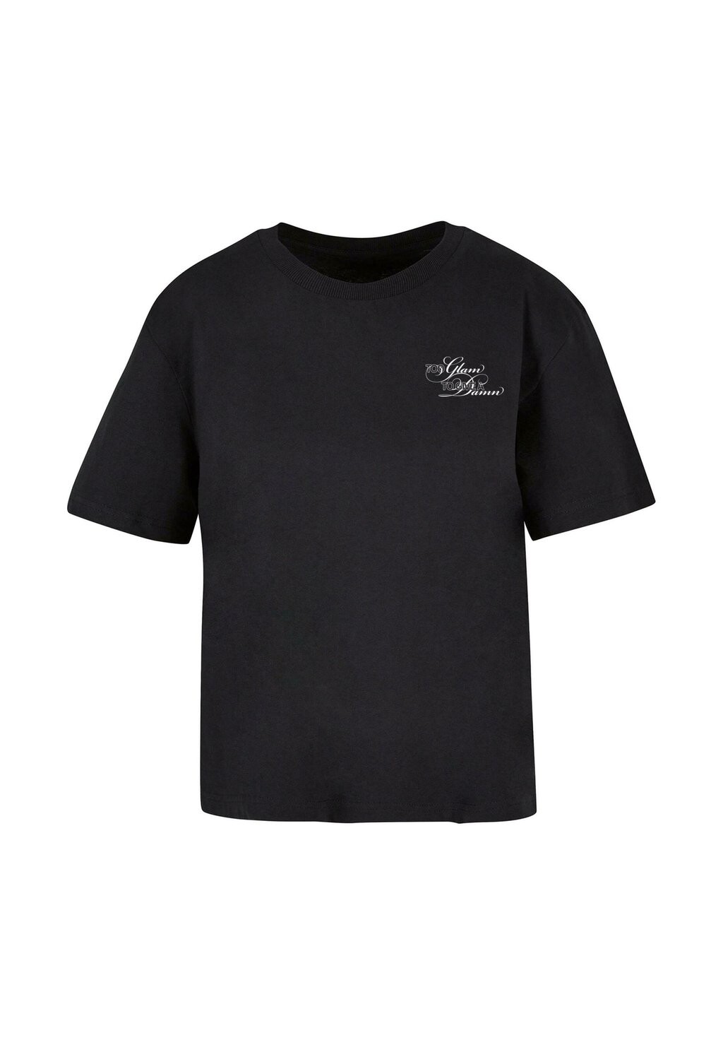 

Футболка с принтом GIVE A DAMN Mister Tee, черный