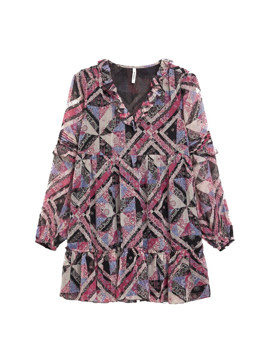 

Платье Pepe Jeans Dress Pitu, розовый