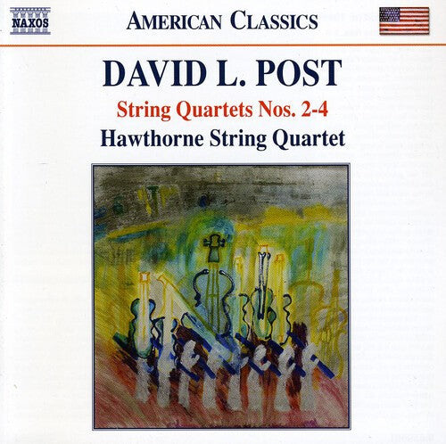 

CD диск Post / Hawthorne String Quartet: String Quartets 2 3 & 4 / Fantasia Virtual Choral