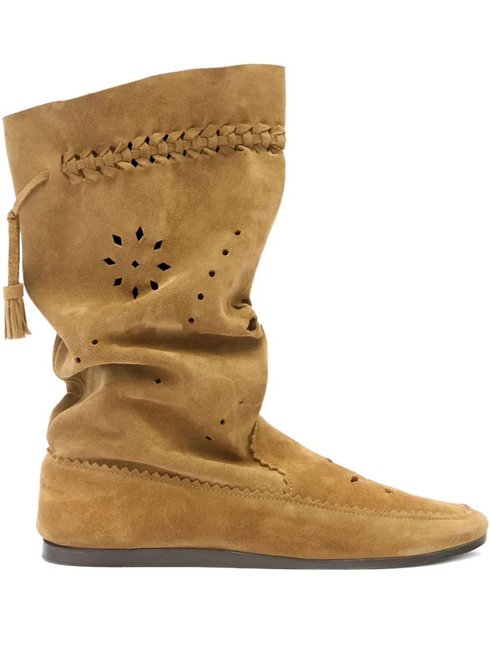 Резиновые сапоги с кисточками Isabel Marant, коричневый