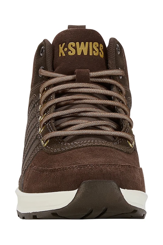 Кожаные кроссовки VISTA TRAINER MID WNT K-Swiss, коричневый — фото 3
