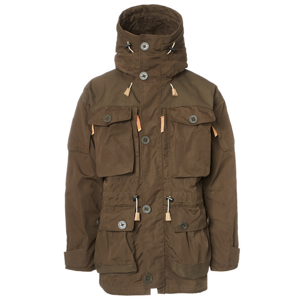 

Куртка Fjällräven, темно-оливковый