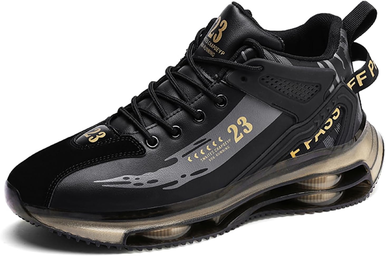 

Мужские летние повседневные кроссовки, противоскользящие, удобные для улицы, мужские туристические, прогулочные и беговые ботинки Generic, черный