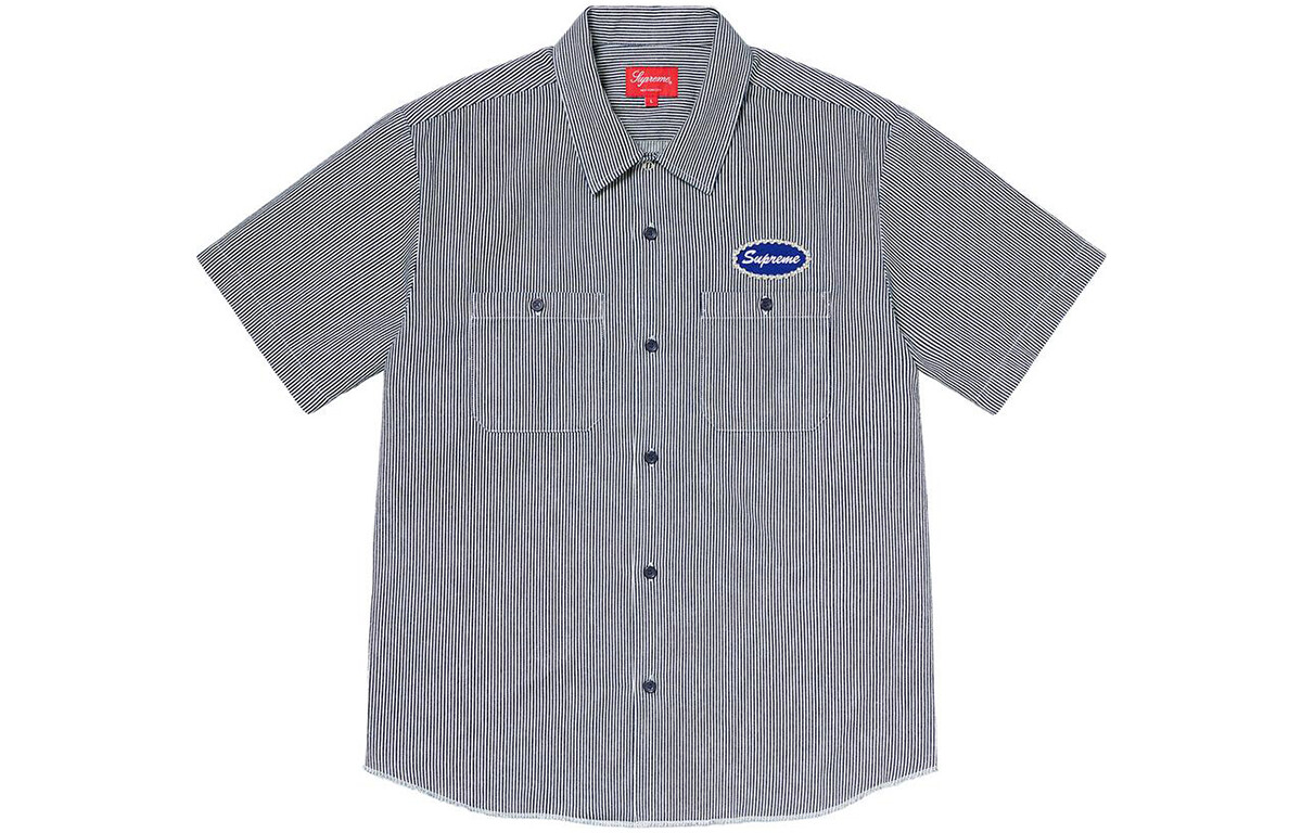 

Осень/Зима 2020 Рубашка Унисекс Supreme, зеленый