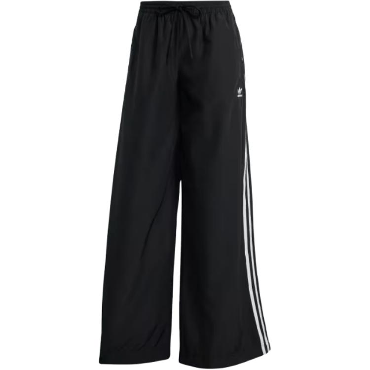 Adidas Women's Adilenium Season 3 Укороченные Оверсайз Спортивные Штаны Black Adidas Originals — фото 2