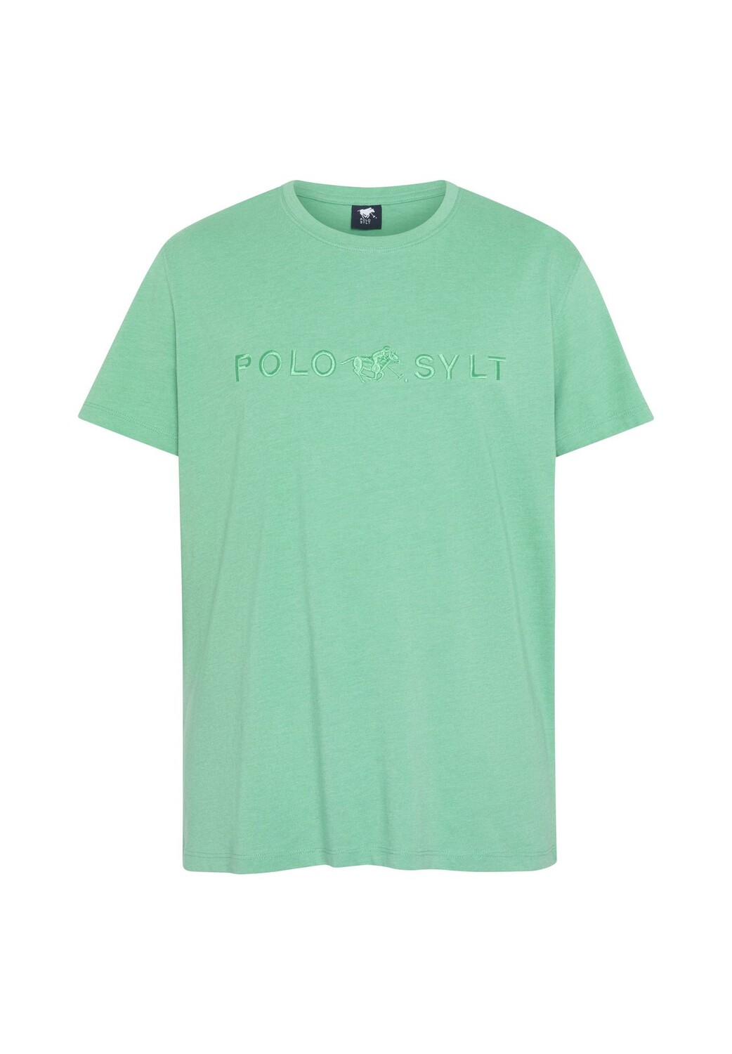 

Футболка с надписью-логотипом POLO SYLT, цвет Marine Green