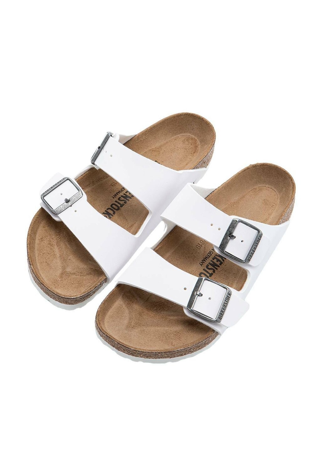 Мюли на плоской подошве ARIZONA Birkenstock, цвет white — фото 3