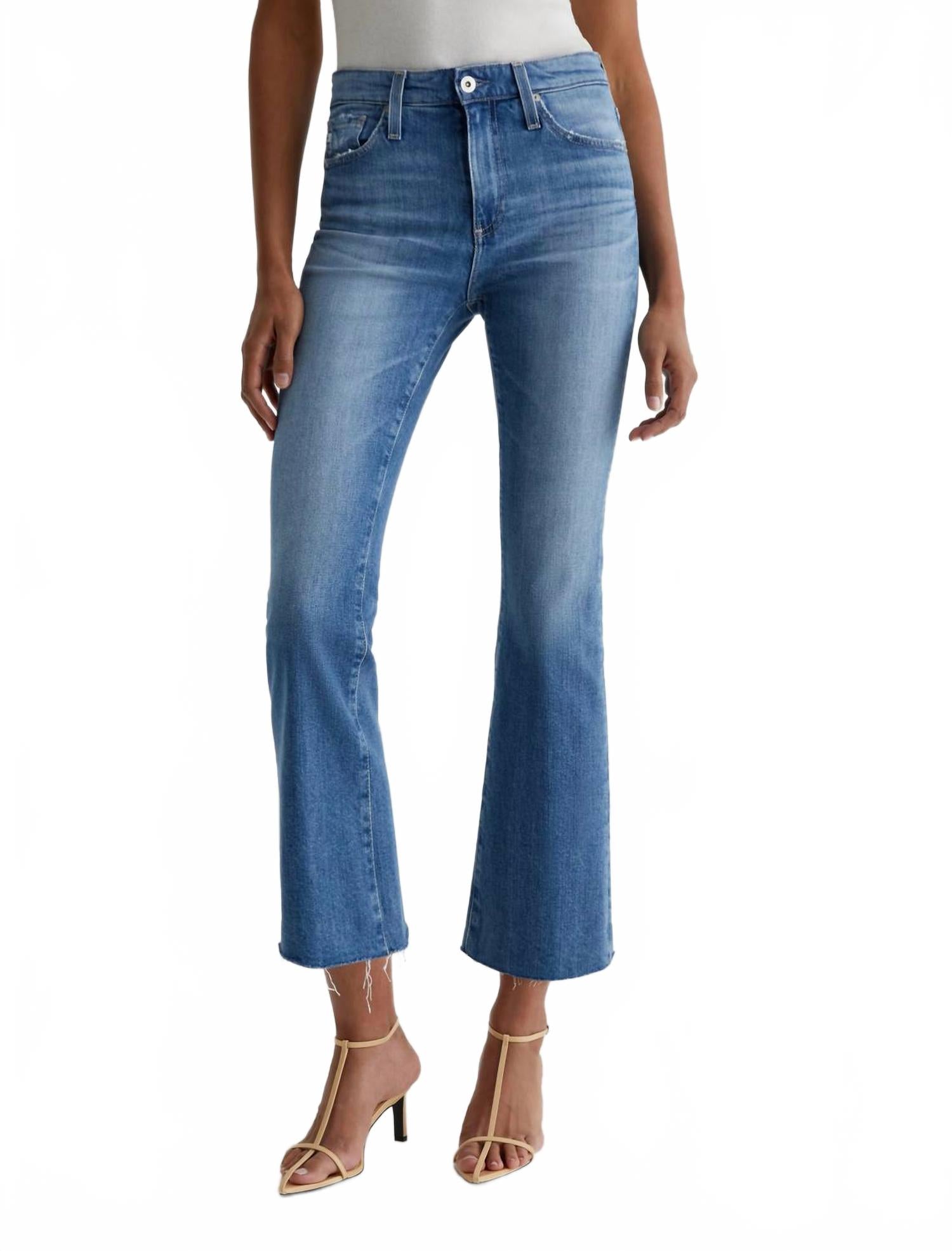

Джинсы Farrah Boot Crop в цвете Iris AG Jeans, Iris