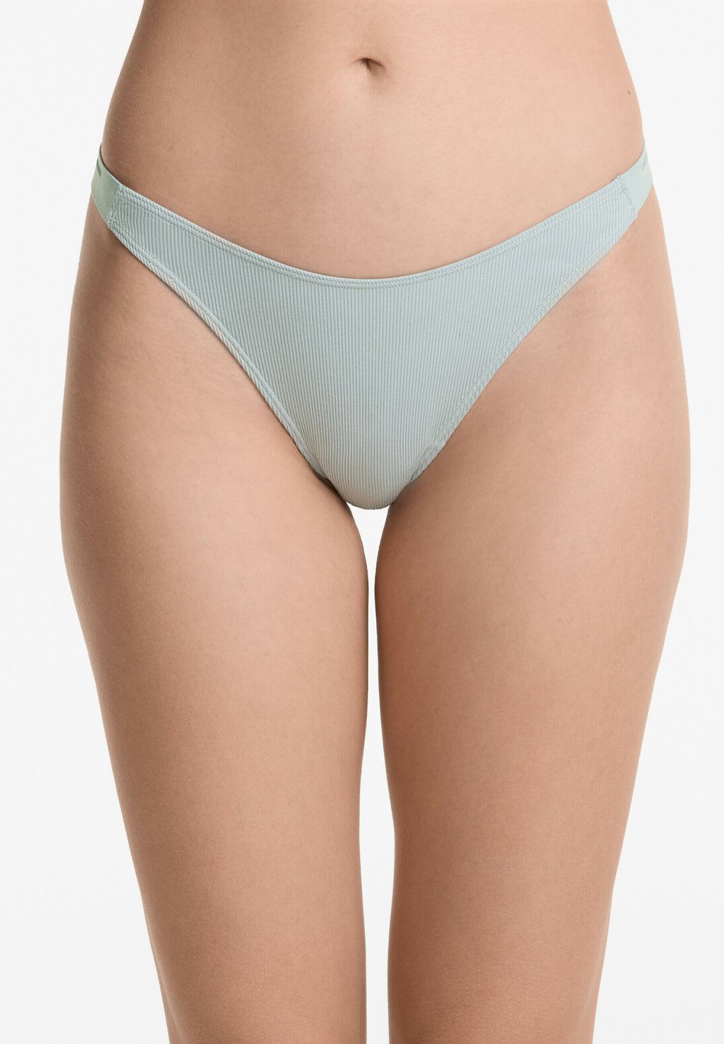 

Стринги 3 RIB LOGO OYSHO, бежевый