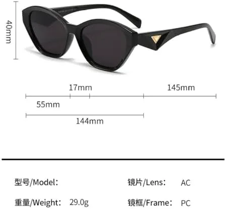 

Качественные овальные солнцезащитные очки в маленькой оправе 2027 года для женщин, модные черные ретро-очки для мужчин, защита от ультрафиолета UV400 MTZJH, C6