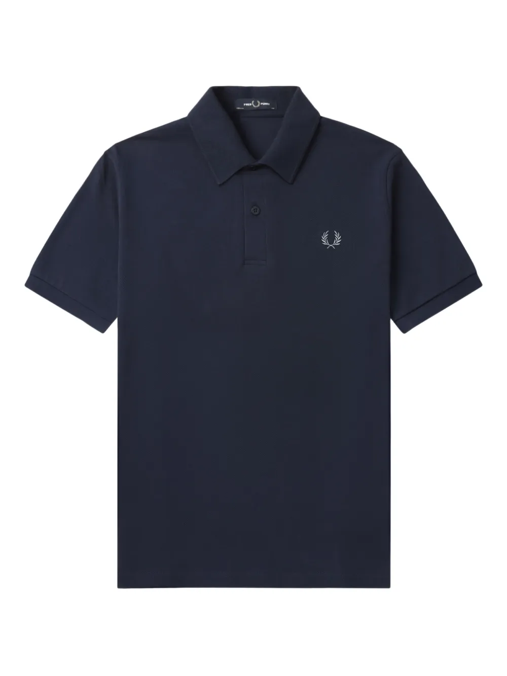 

Рубашка поло с вышивкой Fred Perry, синий