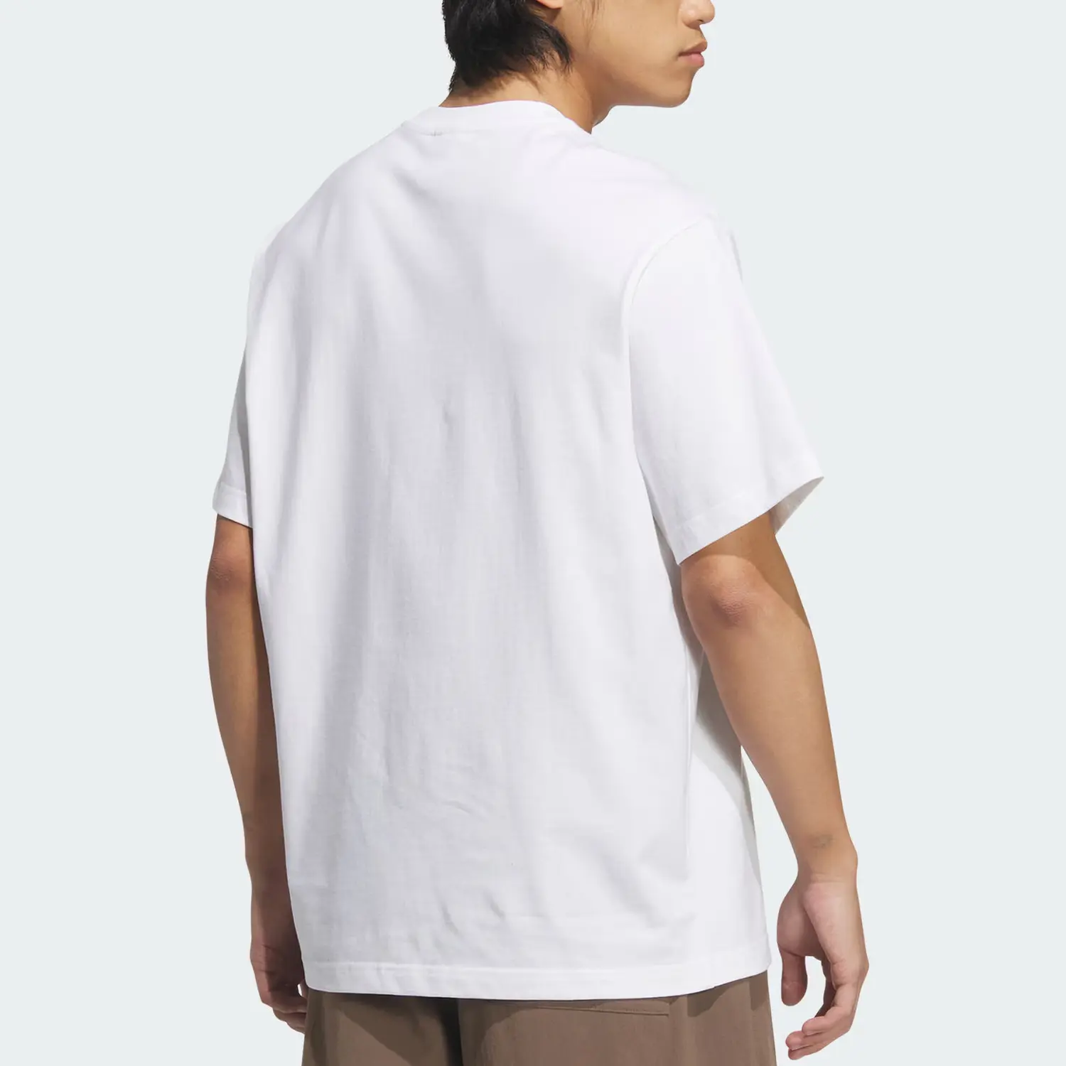 Футболка Unisex SS25 GRFX Q1 Adidas Originals, белый — фото 3