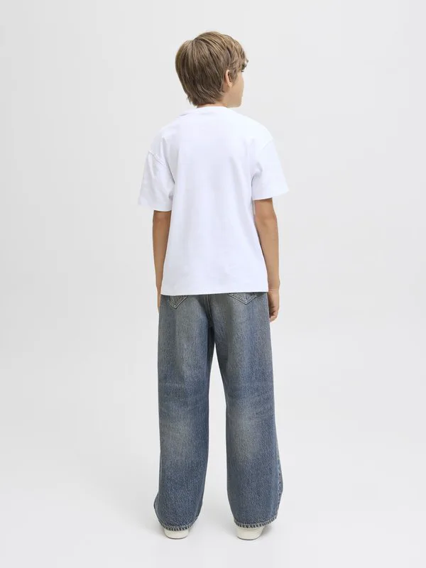 Джинсы свободного кроя jjidave jjcooper st 582 Jack & Jones Junior, Blue Denim — фото 3