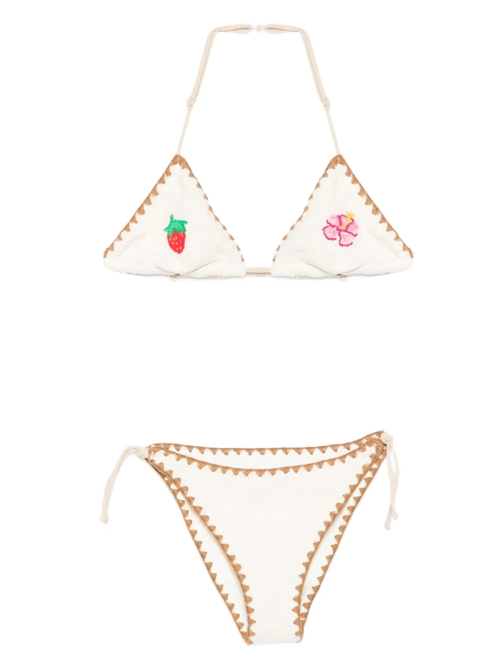 

Бикини Holly в технике кроше MC2 Saint Barth Kids, нейтральный