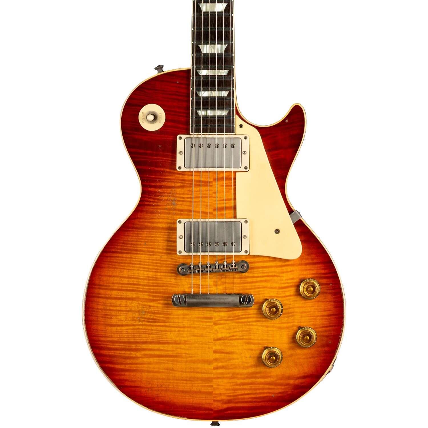 

Gibson Custom 1959 Les Paul Standard Reissue Limited Edition Murphy Lab с электрогитарой на грифе из бразильского палисандра Tom's Cherry