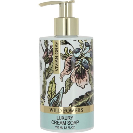 

1070 Диспенсер для мыла с крем-мылом Wild Flowers Luxury 250 мл Vivian Gray