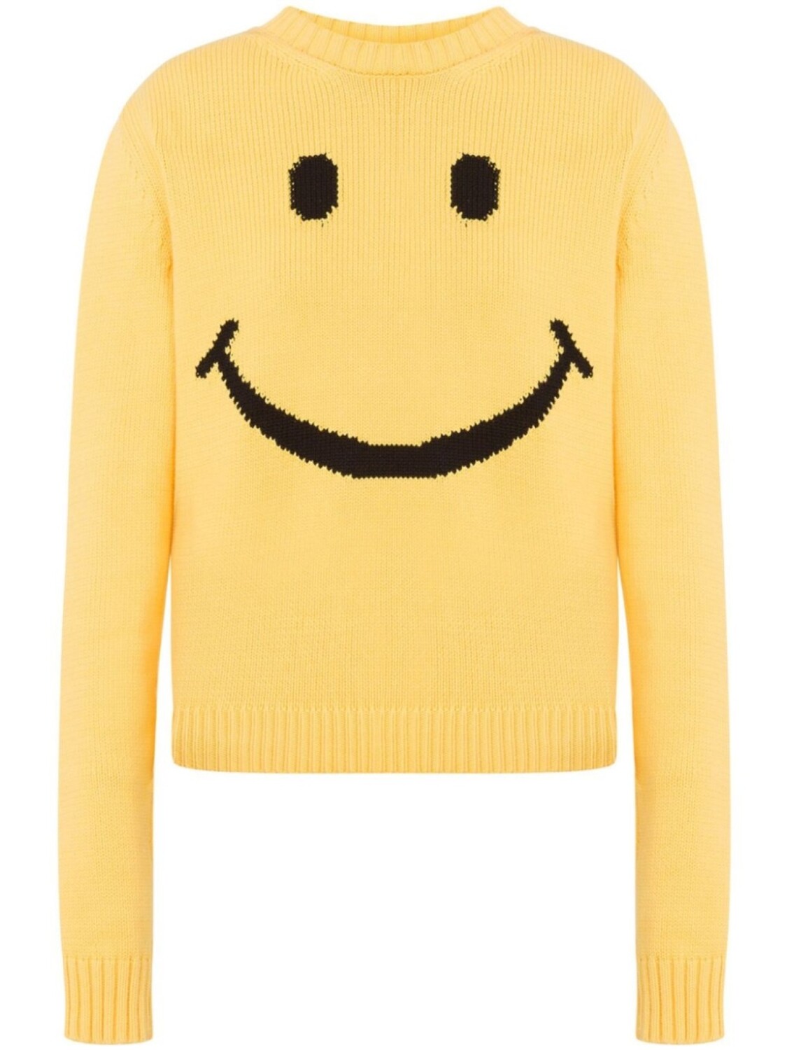

Свитер со смайликами Moschino, желтый