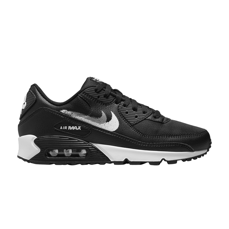 

Кроссовки Nike Air Max 90 'Spray Paint Swoosh', черный