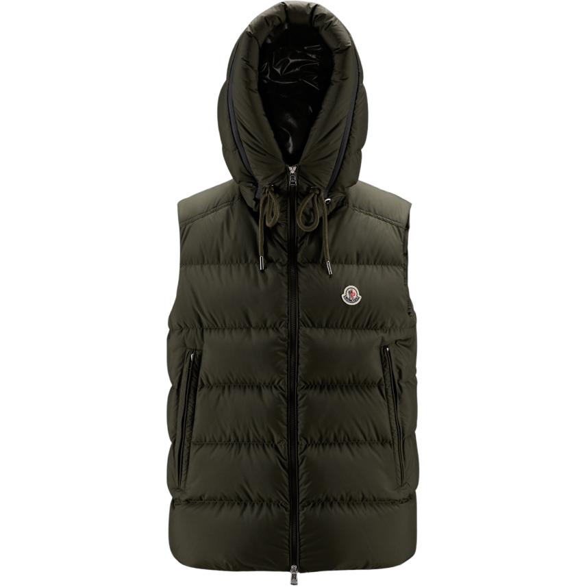 

Жилет мужской зеленый Moncler