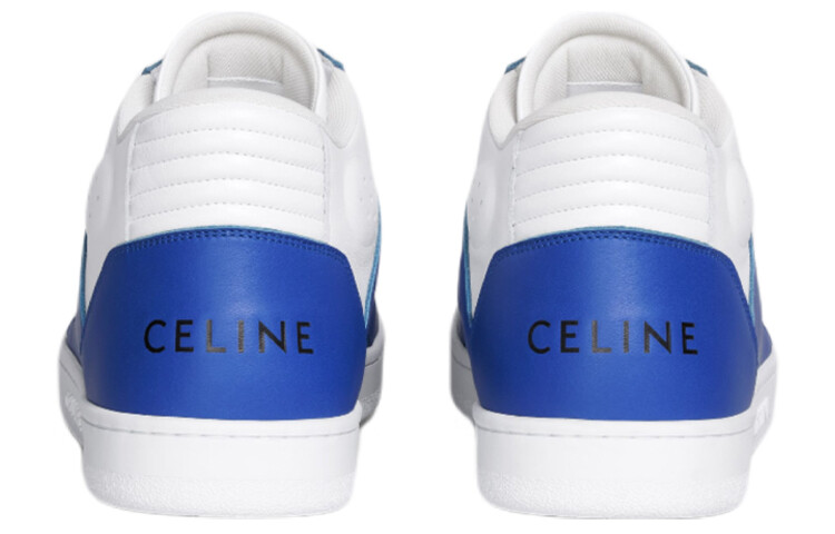 Кроссовки мужские Celine, белый / синий — фото 4