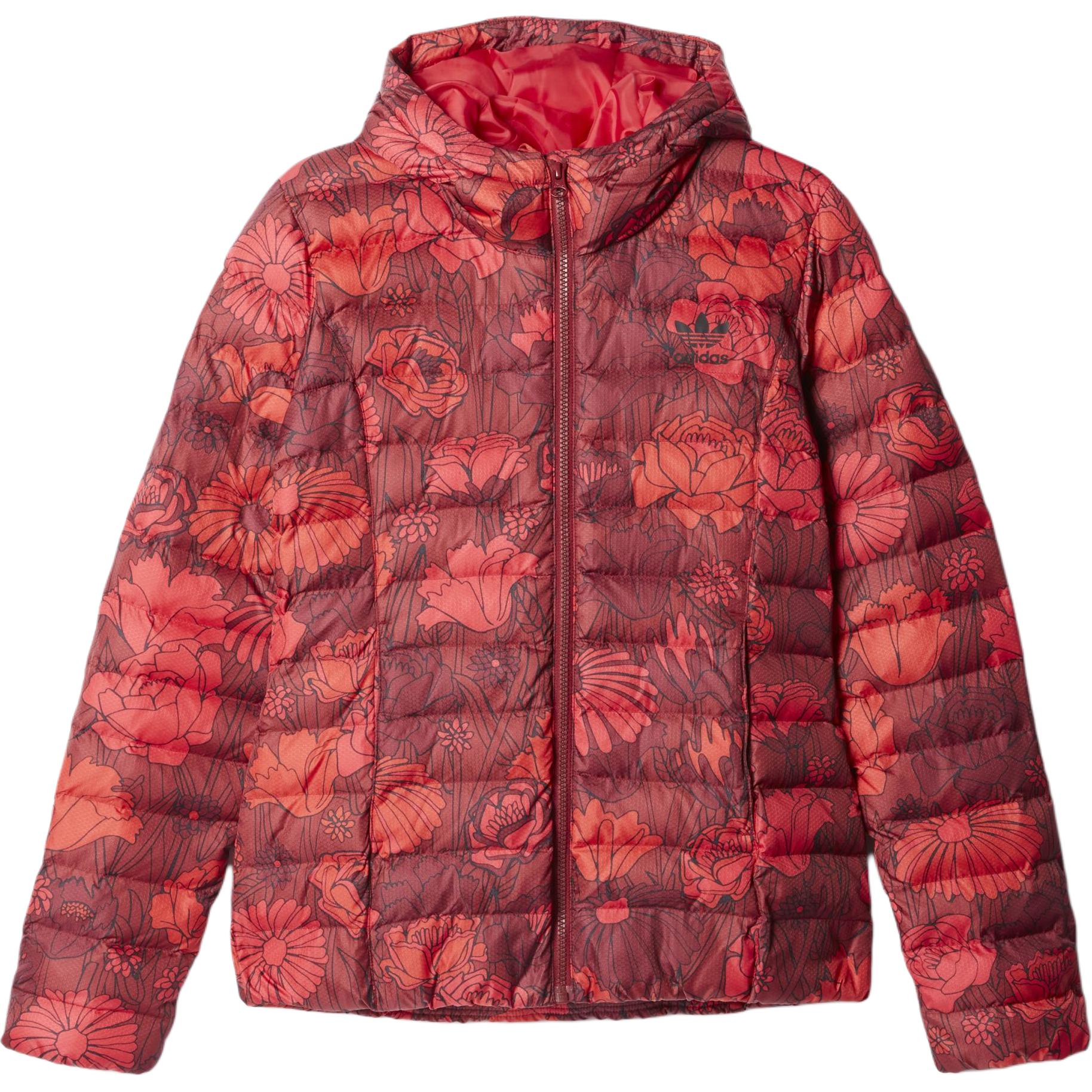 

Пуховая куртка женская Adidas Originals, красный