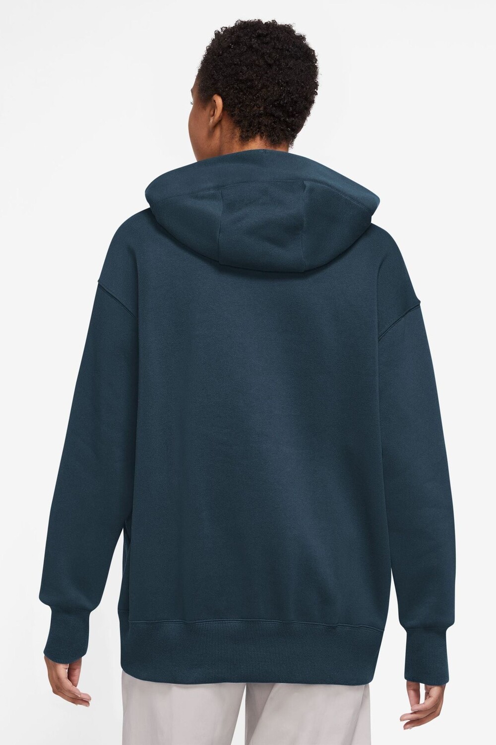 Толстовка с капюшоном из флиса Sportswear Phoenix с принтом мини галочки Nike, синий — фото 2