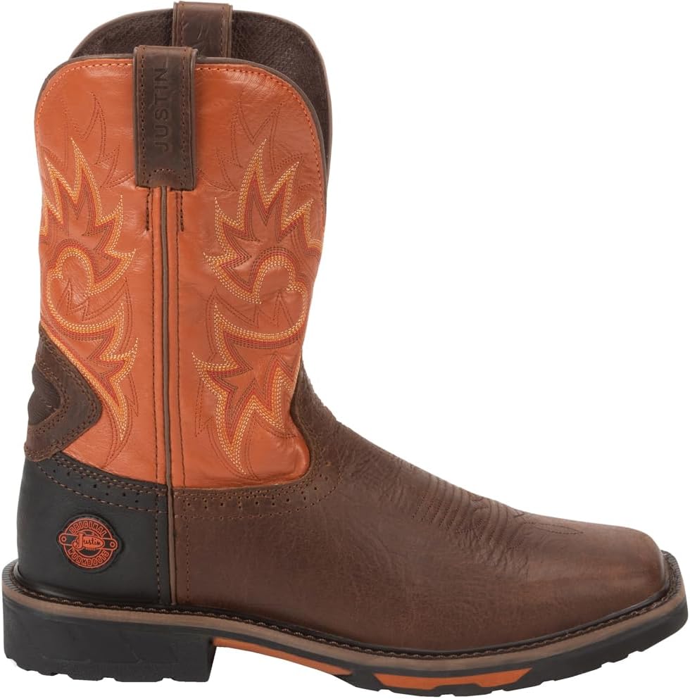 

Мужские ботинки Justin Joist 11 с мягким носком, Rustic