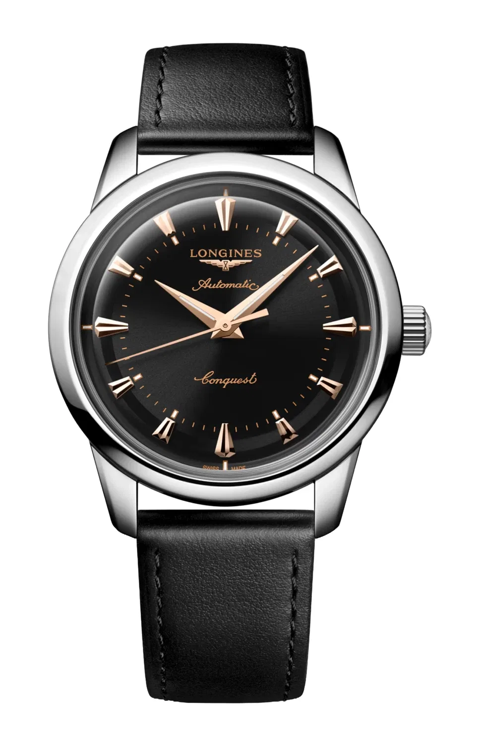 CONQUEST HERITAGE 40 ММ - L1.650.4.52.2 LONGINES, золотой
