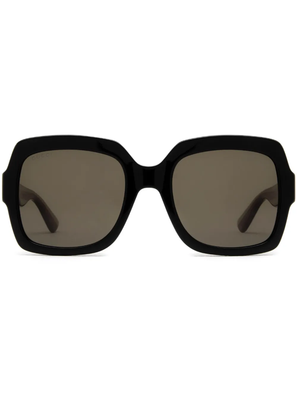 

Солнцезащитные очки с отделкой Web Gucci Eyewear, черный