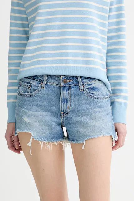 Шорты джинсовые LOW LOOSE Levi's, синий