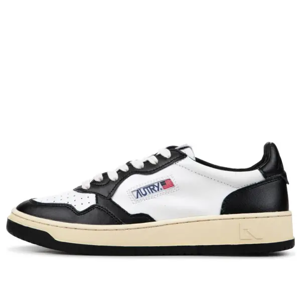 

Кроссовки medalist low leather 'black white' Autry, белый