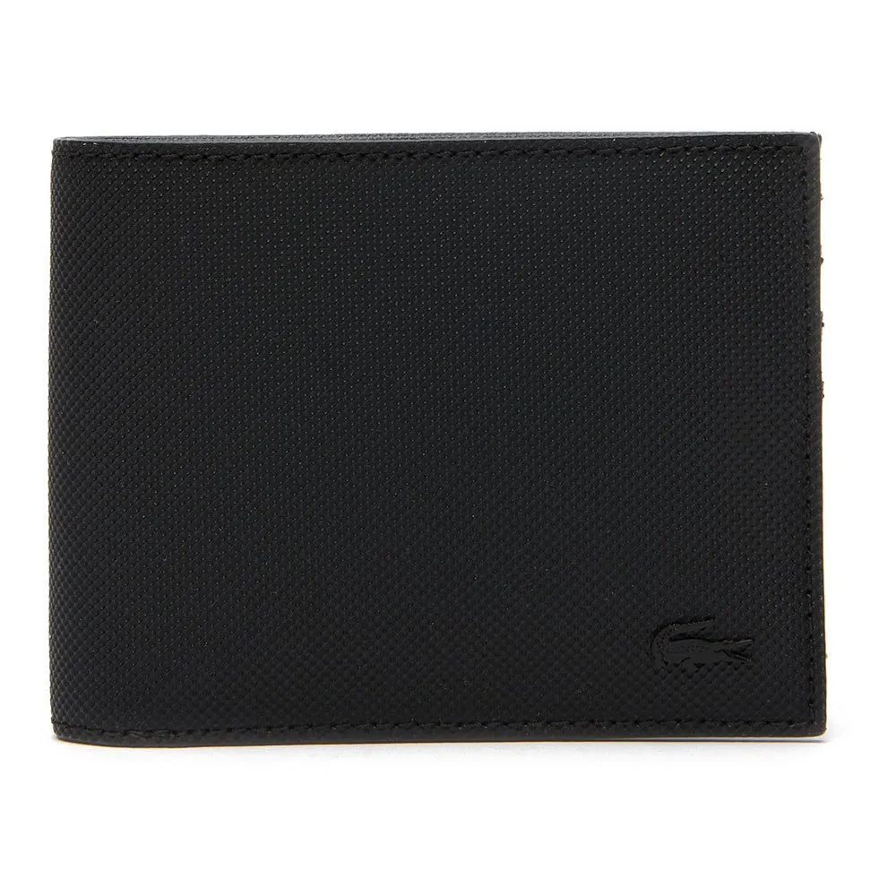 

Кошелек Lacoste Classic Petit Piqué Six Card, черный