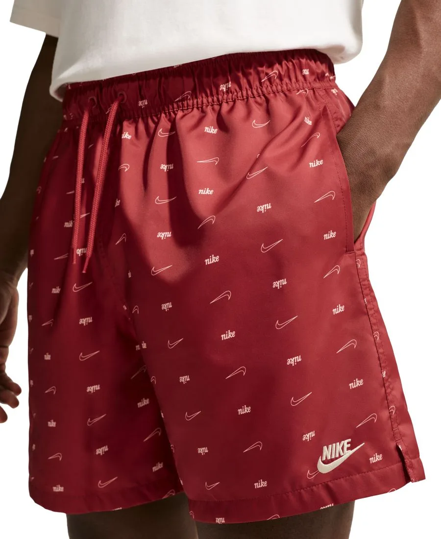Мужские тканые шорты с эластичным поясом Nike, university красный — фото 2