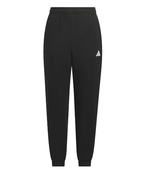 Детские спортивные штаны adidas French Terry с манжетами чёрные