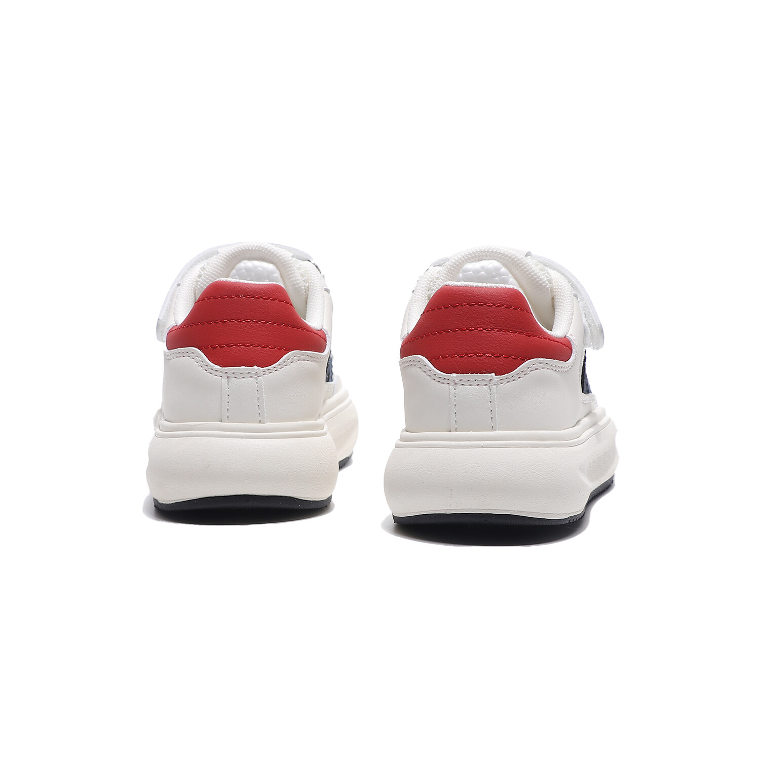 Кроссовки Montague Kids Skateboarding Shoes Kids Low-top, белый/черный — фото 4