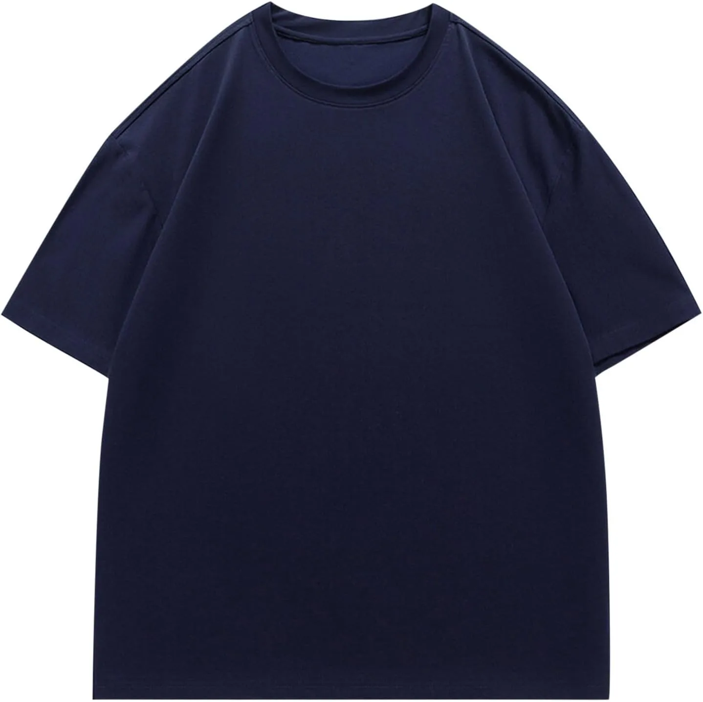 Футболка Oversized Cotton для мужчин, летняя, свободный крой — фото 2