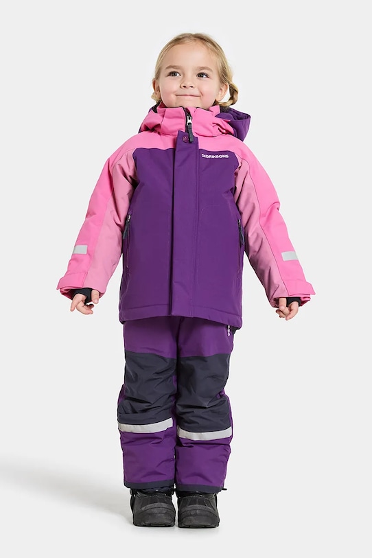 Детская куртка NEPTUN KIDS JKT 4 Didriksons, фиолетовый — фото 4