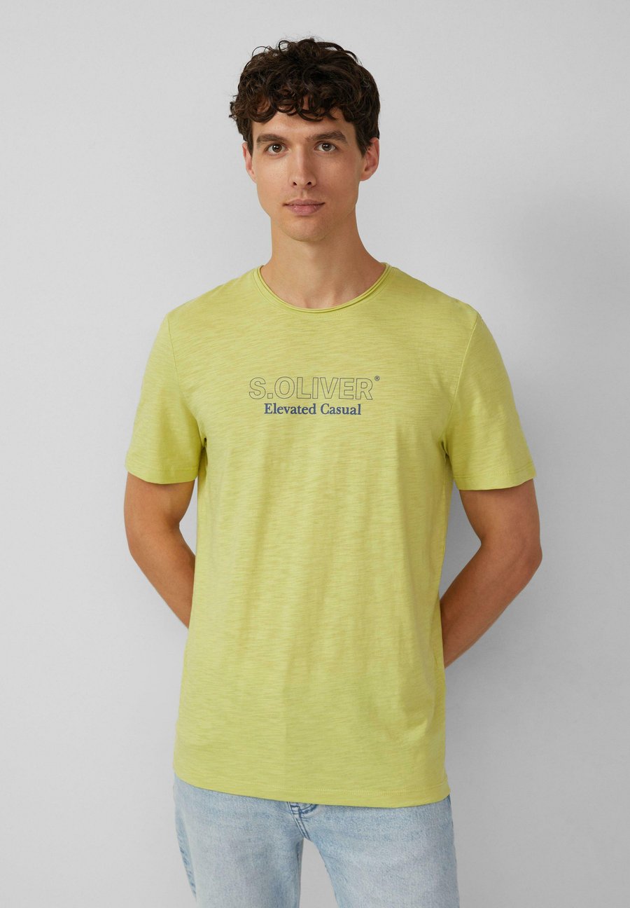 

Футболка s.Oliver MELIERTES MIT ROLLKANTE , Hellgrün/Green, Зеленый, Футболка s.Oliver MELIERTES MIT ROLLKANTE , Hellgrün/Green