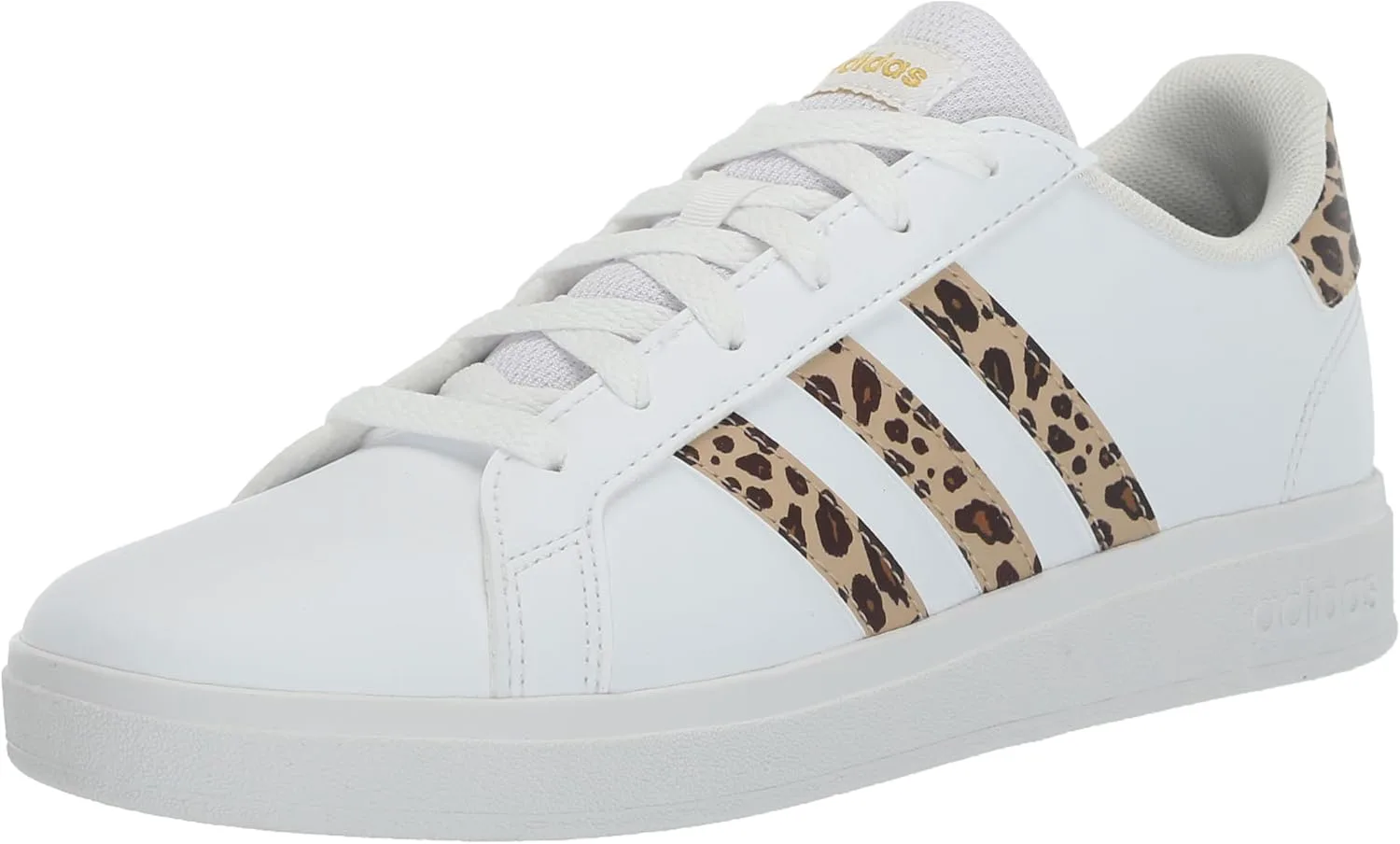 

Кроссовки Adidas Grand Court 2.0 для мальчиков, белый/бежевый/золотой