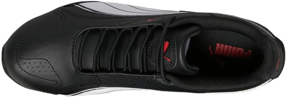 Мужские кроссовки PUMA Redon с шнуровкой на резинке, черный — фото 4