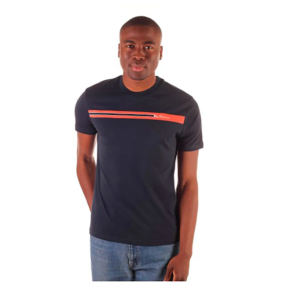 

Футболка Ben Sherman Chest Stripe, синий