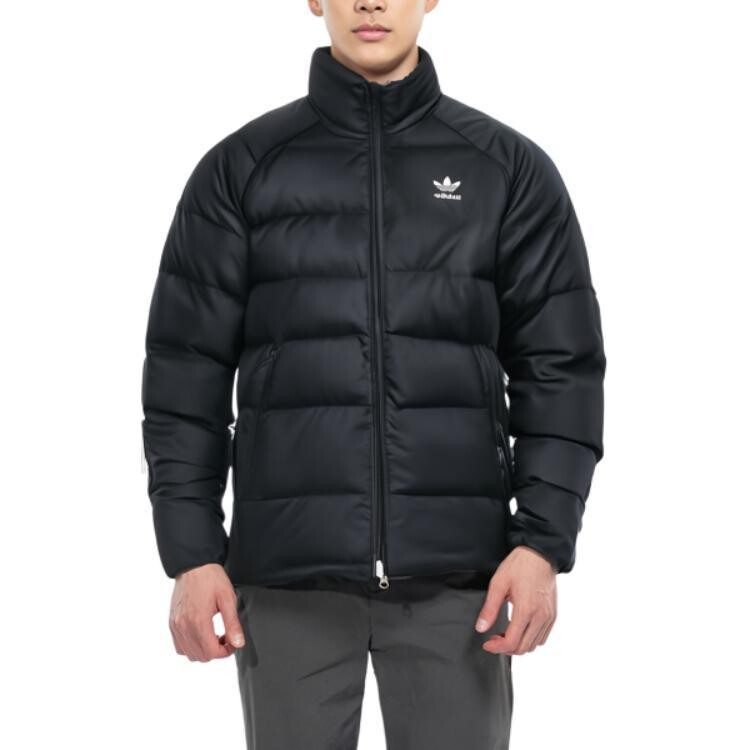 Clover Series Outfit Пуховик мужской черный Adidas Originals, черный — фото 3
