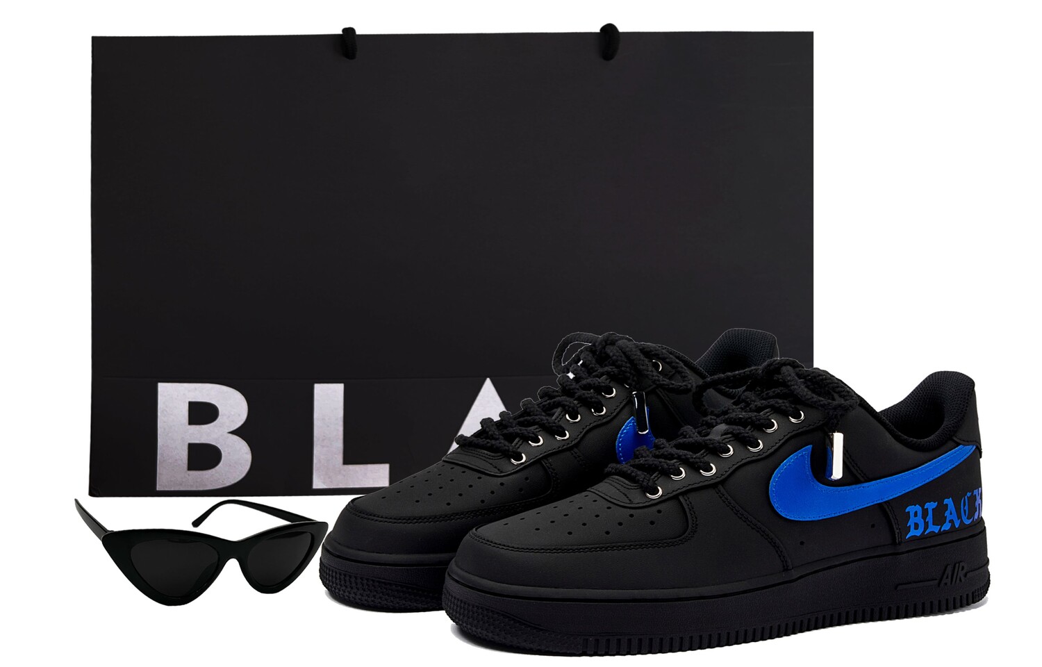 

Обувь для скейтбординга Nike Air Force 1 унисекс, Black