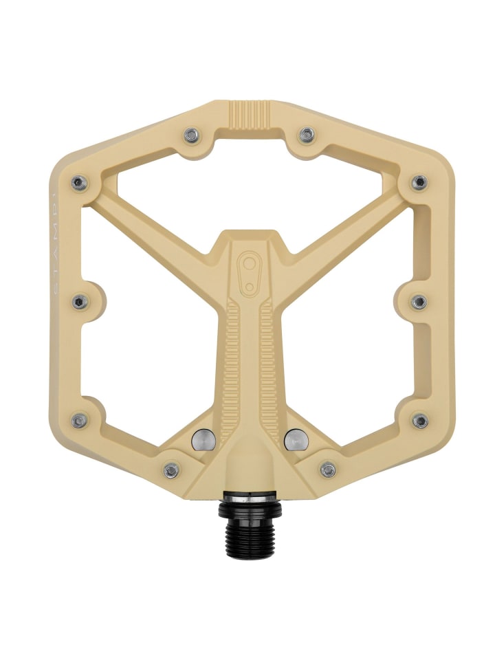 

Crankbrothers Педали для горного велосипеда MTB Stamp 1 Gen 2 Large, бежевые